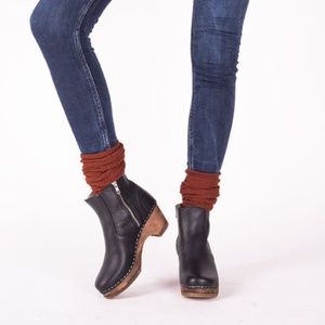 Maguba Clog Ankle Boot NEW  Auckland Black Sz 42